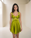 Green short babydoll
