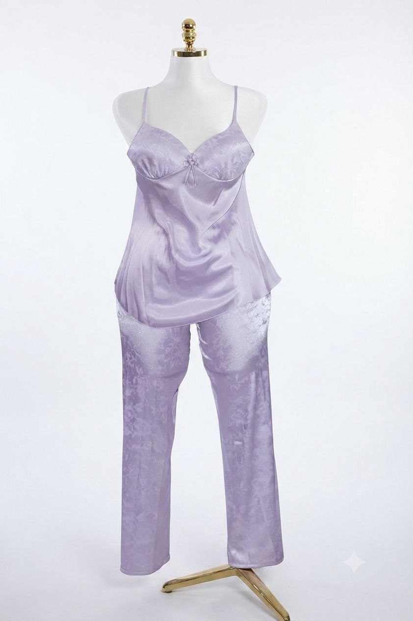 3-Piece satin Pajama Set