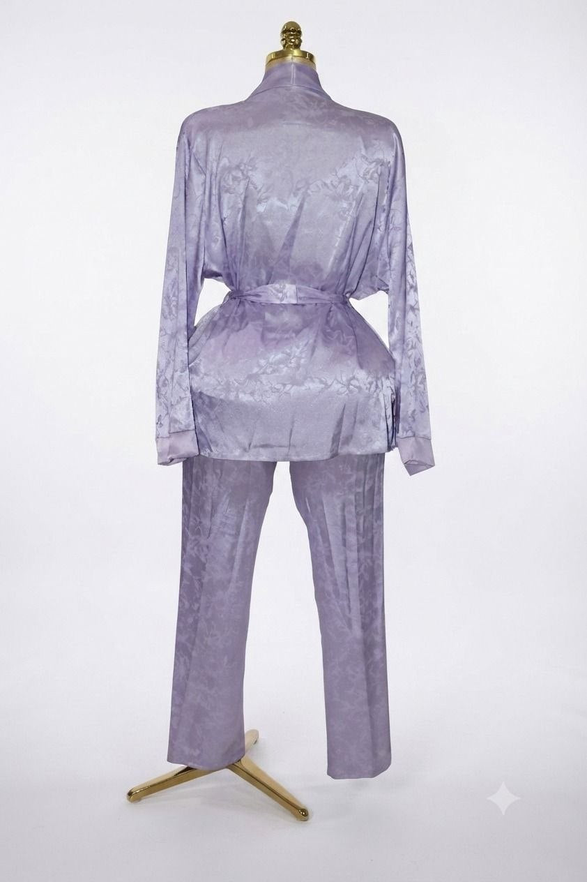 3-Piece satin Pajama Set
