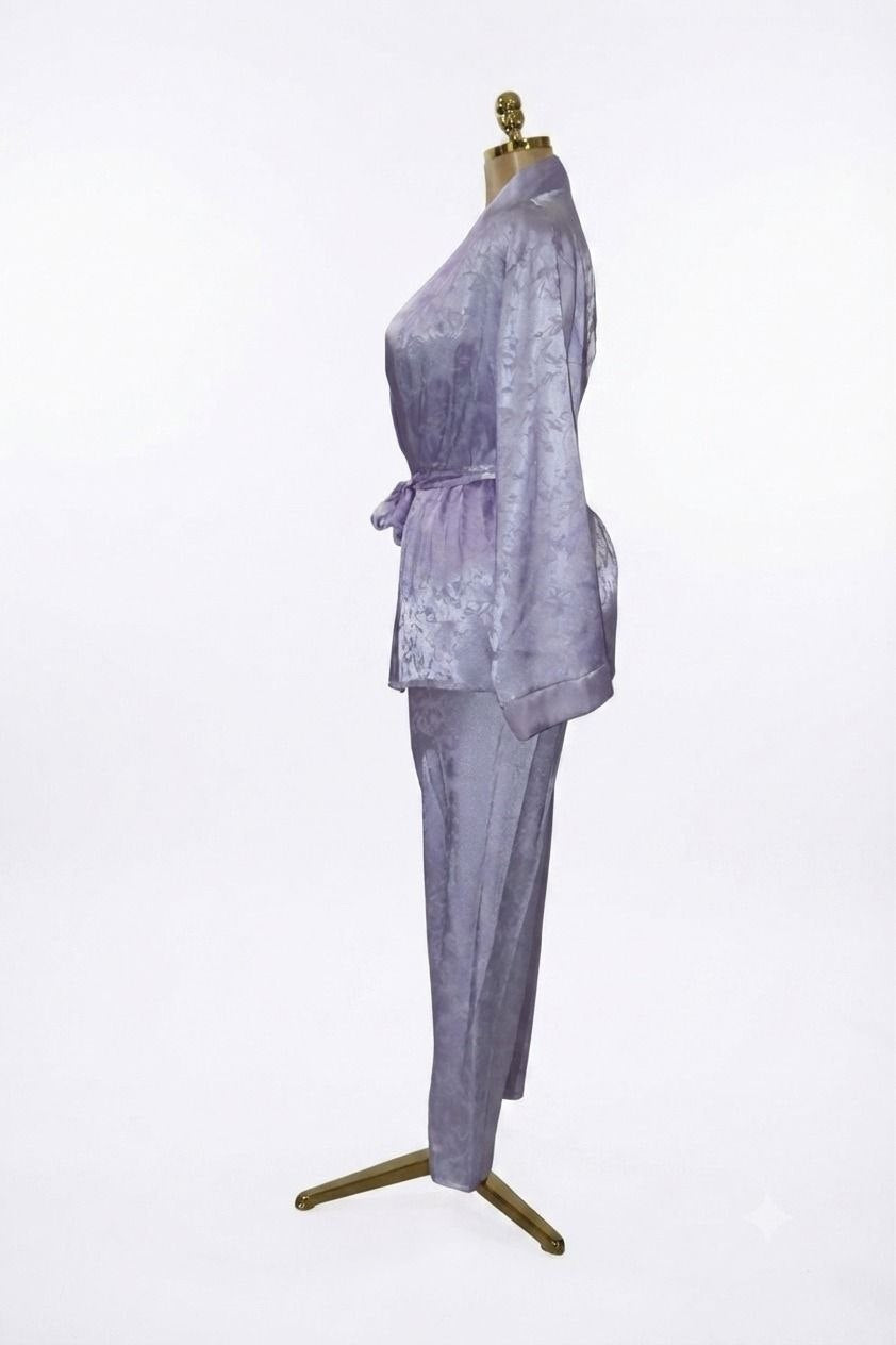 3-Piece satin Pajama Set