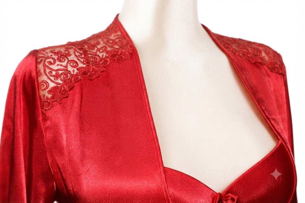 Nightgown with Robe Set