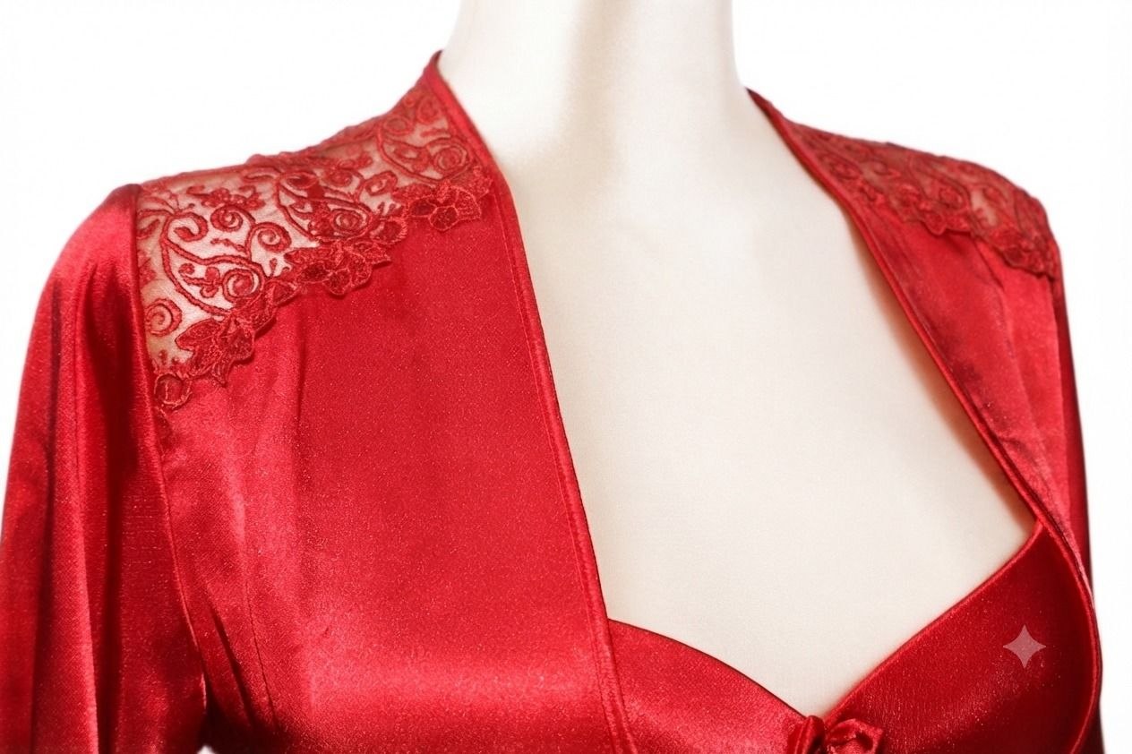 Nightgown with Robe Set