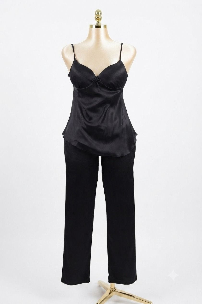 3-Piece satin Pajama Set