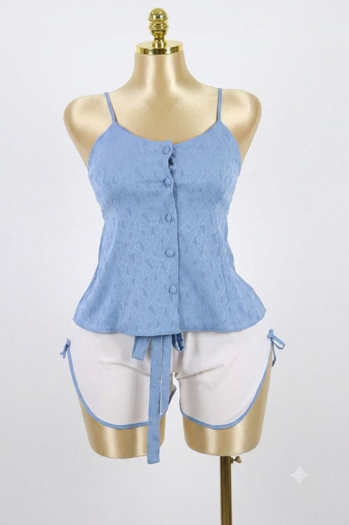 Cotton Shorts Pajama Set