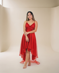 Red Long Babydoll