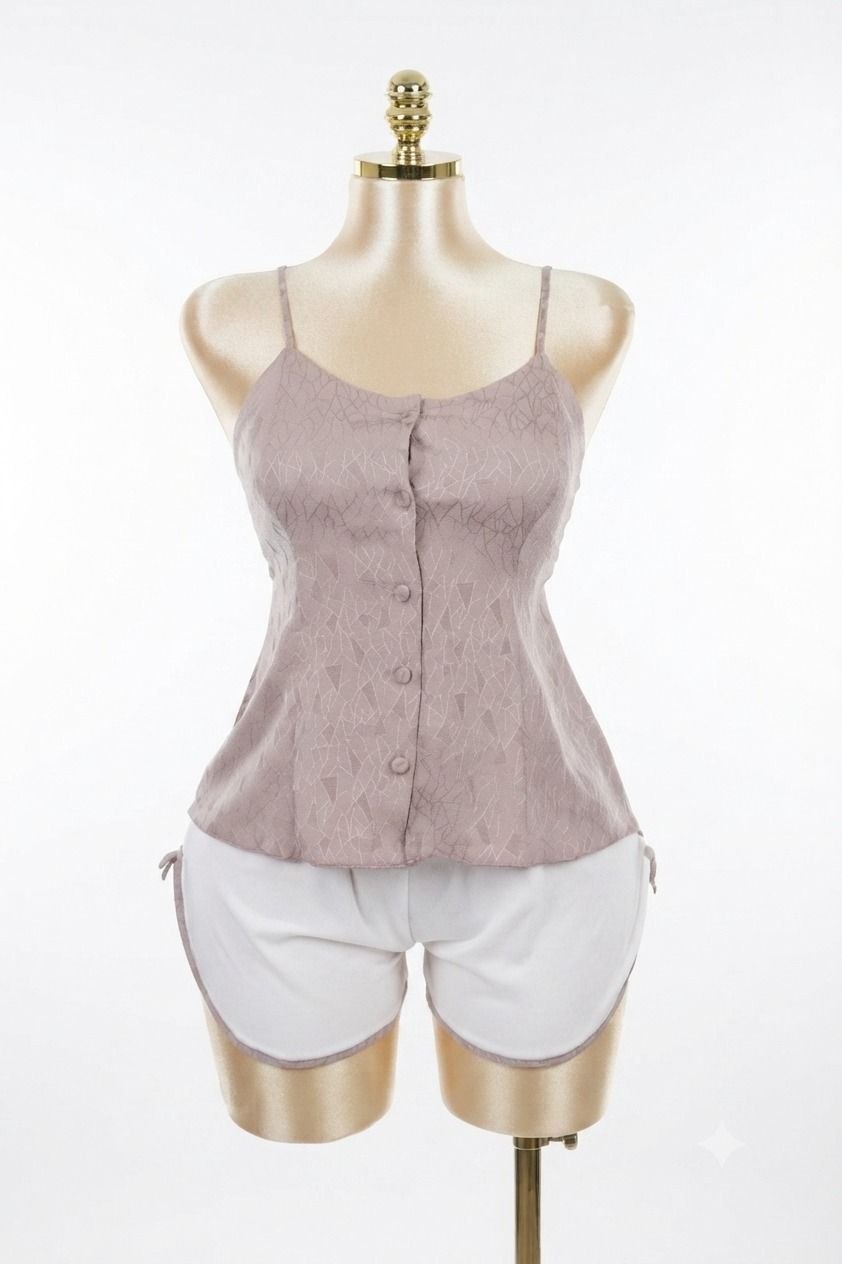 Cotton Shorts Pajama Set