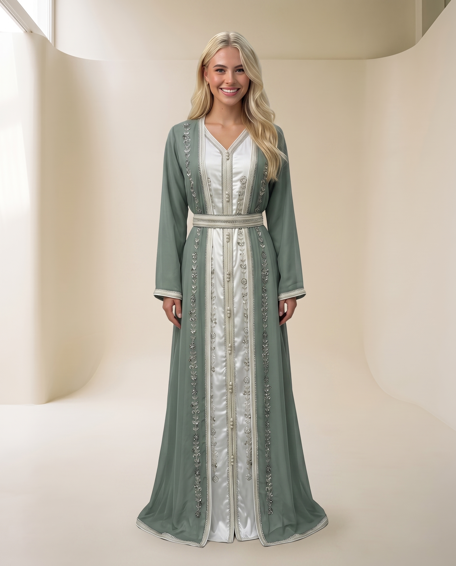 Shak Two-Piece Jalabiya