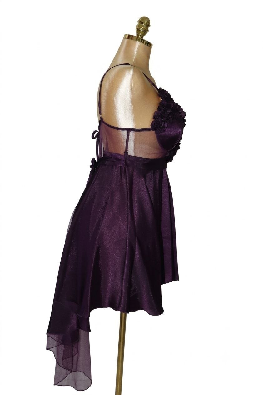 Purple Short Babydoll