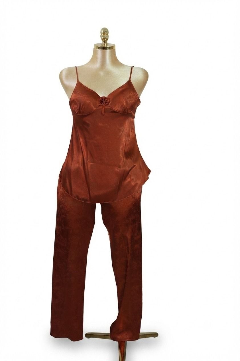 3-Piece satin Pajama Set