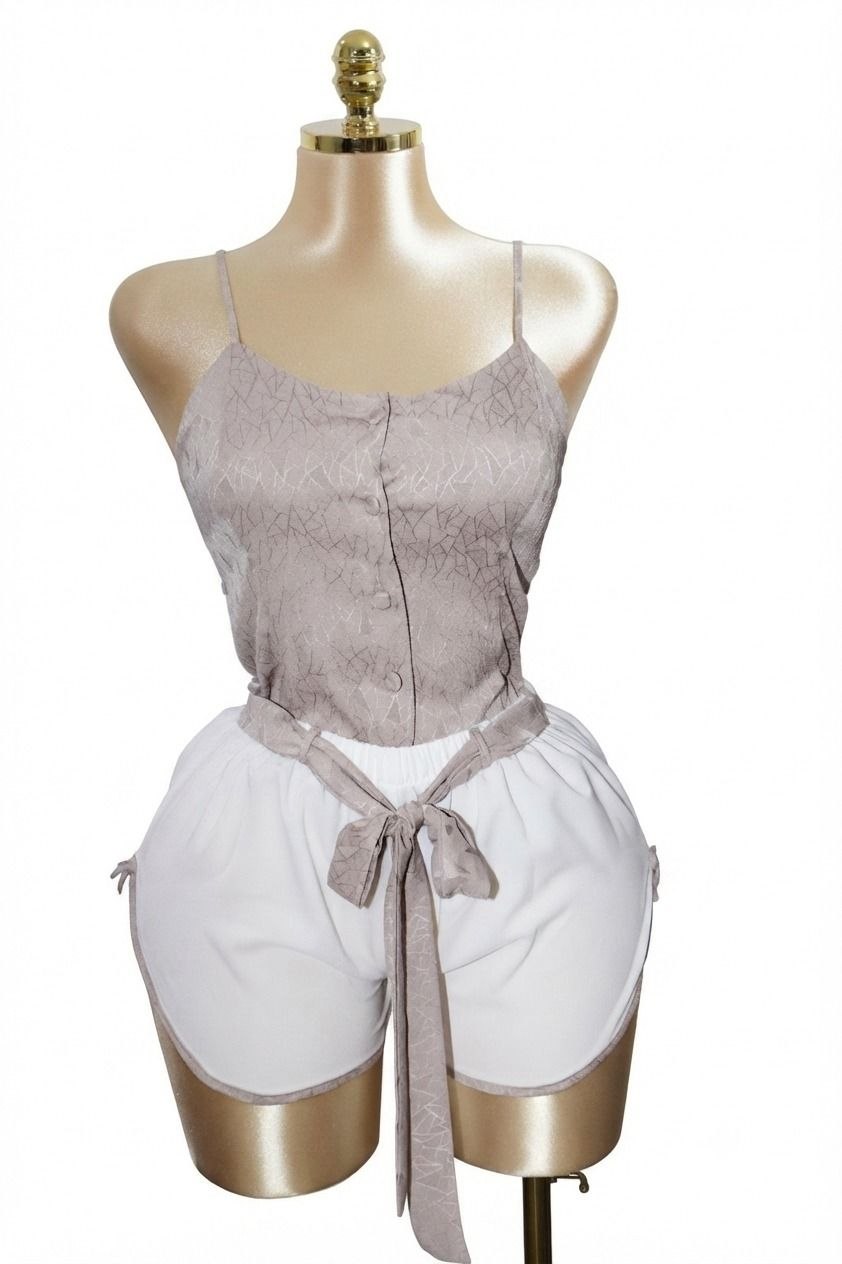 Cotton Shorts Pajama Set