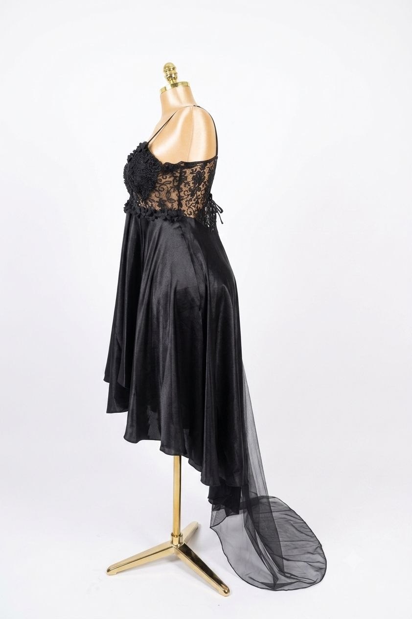 Black Long Babydoll