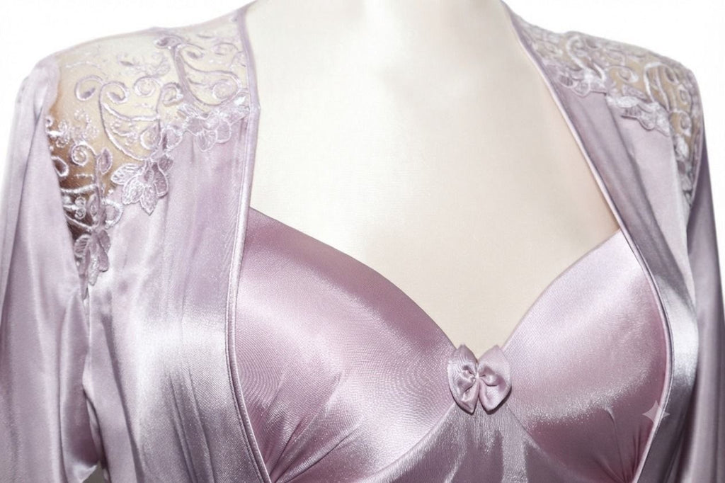 Nightgown with Robe Set