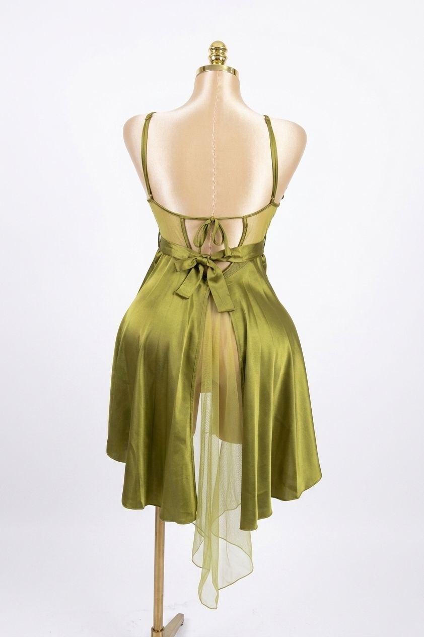 GREEN Short Babydoll
