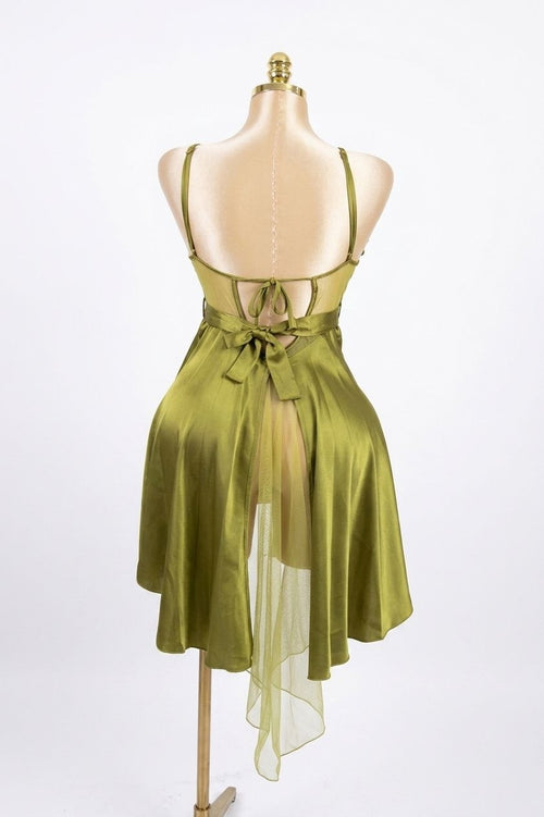 GREEN Short Babydoll