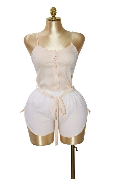 Cotton Shorts Pajama Set