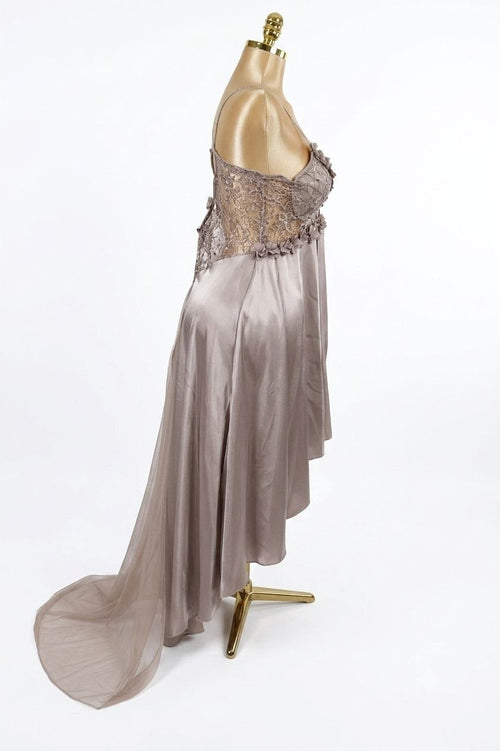 light purple Long Babydoll