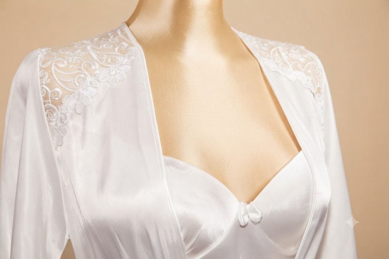 Nightgown with Robe Set